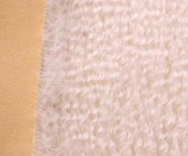 Mohair Steiff Schulte nr. 580 "licht blond" (licht gekruld) Nieuw!