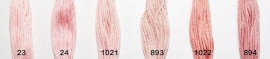 Anchor Embroidery Thread Pink Shades