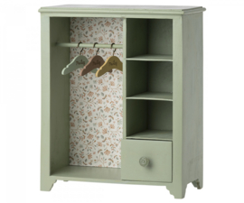 Maileg Wardrobe, Large - Mint green 11-2002-00