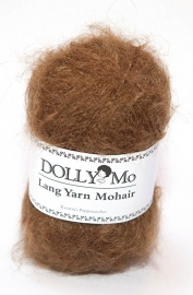DollyMo Lang Yarn Mohair "Brown Auburn" no. 3005