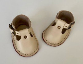 Puppenschuh 5,5 cm "Creme"