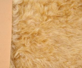 Mohair Fur Steiff Schulte no. 4101 "Blond" Nieuw