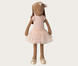 Maileg Bunny, Size 3 - Chocolate brown - Ballet suit and skirt rose 16-5306-00 Nieuw!