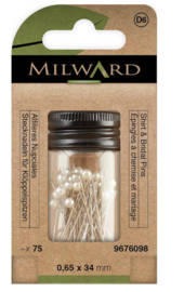 Milward Pearl Head Pins