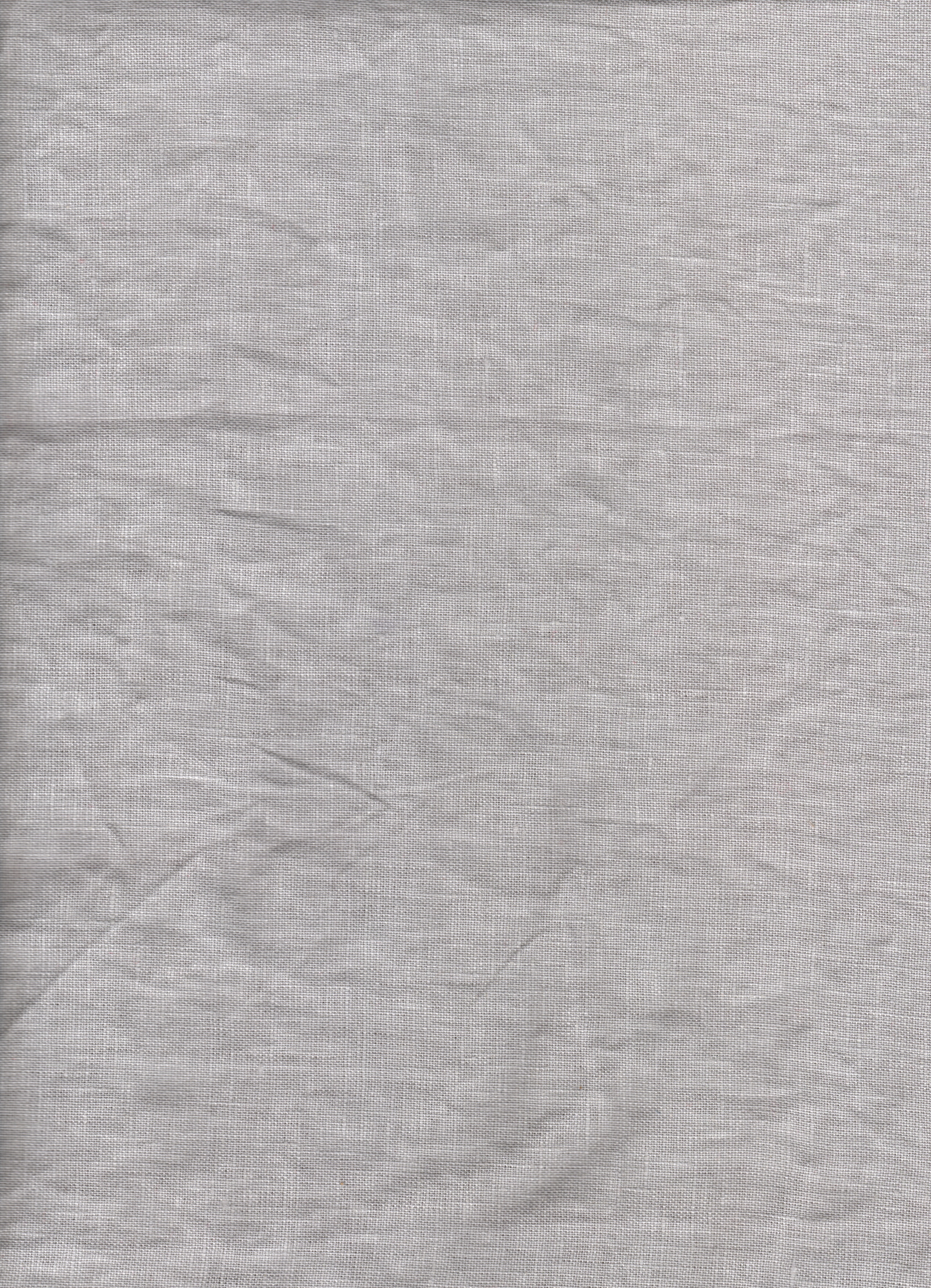 Mežroze Linen Stonewashed "Light Grey" Col. 1346