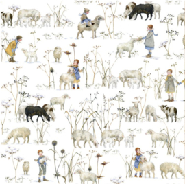 Acufactum Winter Children and Sheep 3523-769