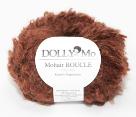 DollyMo Mohair Bouclé "Mahogany" no. 7009