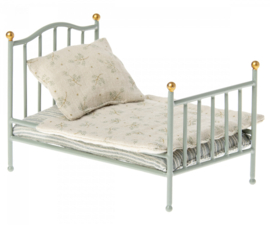 Maileg Vintage bed, Mouse - Mint 11-2118-01