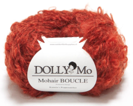 DollyMo Mohair Bouclé  Rich Red Auburn no. 7008 (to be discontinued!)