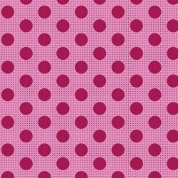 Tilda Dots Maroon