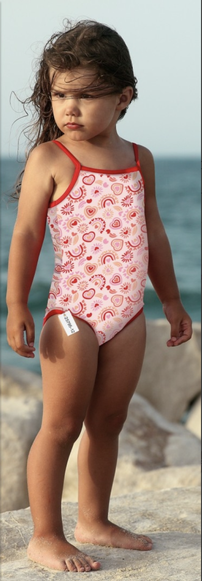 Stenzo Textiles Swimwear Pink-Red 25795-12