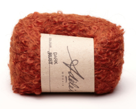 Adèle's Kid Mohair Bouclé  "Dark Rust"