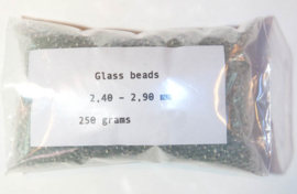 Glasparels medium fijn 2,40 - 2,90 mm Nieuw!