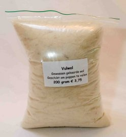 Gekaarde vulwol 500 gram 