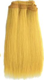 Weft "Saffron Yellow" straight no. 144/100 gram "Goat hair"