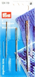 Prym Wool/Tapestry (Smyrna) Needles 3 pieces