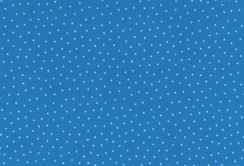 Westfalen Babycord Polka Dot Blue White