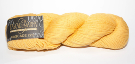 Cascade 220 / Gold nr. 9463B / 100 Gramm Wollstrang