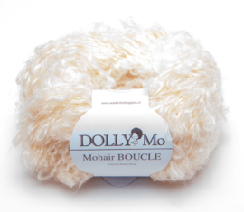 DollyMo Mohair Bouclé "Pale Blonde" nr. 7014 Nieuw!