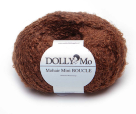 DollyMo Mini mohair bouclé "Brunette" nr. 8012