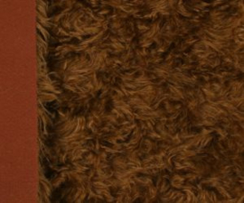 Mohair Fur Steiff Schulte no. 4113 "Brown" 