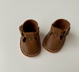 Puppenschuh 5,5 cm "Braun"