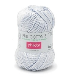 Phildar Coton 3 Ciel
