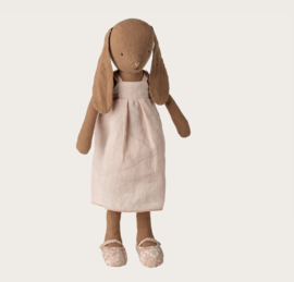 Maileg Bunny, Size 3 - Chocolate brown - Dress and shoes 16-6300-00 Nieuw!
