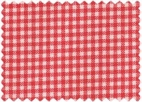 Westfalen Cotton Pompadour Checked Red White