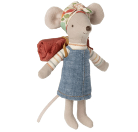 Maileg Hiker Mouse, Big sister 17-2204-00