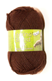 King Cole Merino Blend DK "Dark Brown" 50 gram