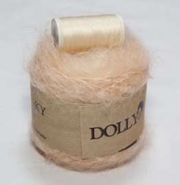 Nylbond nr. 2054 (mohair: natural blonde/strawberry/sand)