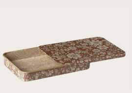 Maileg Metal box w. sliding lid, Blossom - Heather 19-4603-01