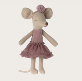 Maileg Ballerina mouse, Big sister - Heather 17-3213-00 Nieuw!