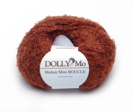 DollyMo Mini mohair bouclé "Mahogany" nr. 8013