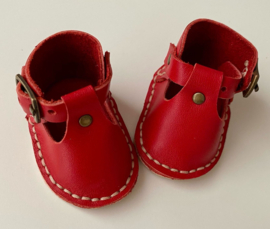 Puppenschuh 6 cm "Rot"