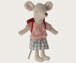 Maileg Tricycle mouse, Big sister - Red 17-4205-00 Nieuw!