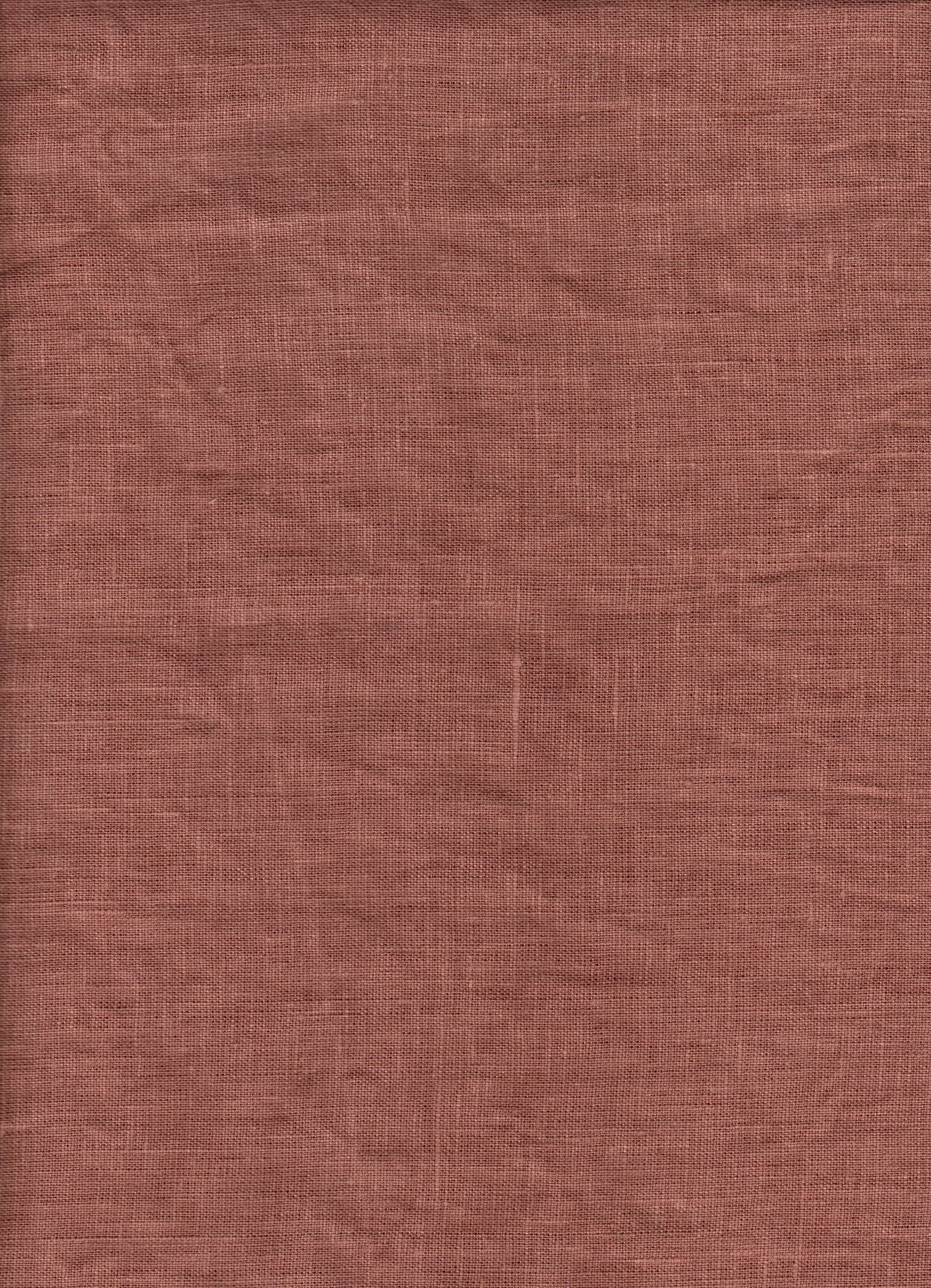 Mežroze Leinen Stonewashed "Brick Brown" Col. 2583