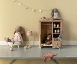 Maileg Bunny, Size 3 - Chocolate brown - Dress and shoes 16-6300-00 Nieuw!