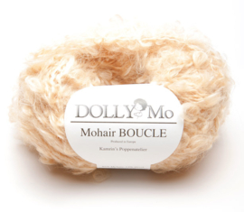 DollyMo Mohair Bouclé (groot gelust) Strawberry nr. 7013 Nieuw!