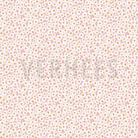 Poppy Poplin Daisy and Dots Light Pink Kinderprint Nieuw!