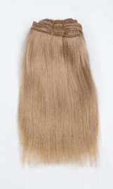 Weft "Ash Blonde" straight no. 18/ 100 gram Goat hair