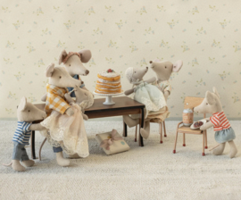 Maileg, Baby mouse in gown - powder 17-6000-00 Nieuw!