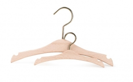 Doll Clothes Hanger Wood 13/18 cm