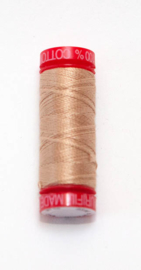 Aurifil Mako NE12 nr. 2314 Katoen / 50 meters "Beige" Oeko-Tex Nieuw!