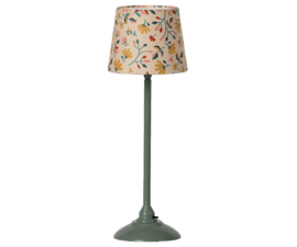 Maileg Miniature floor lamp - Dark mint 11-0116-02