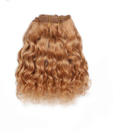 Weft "Auburn" wavy no. 27/100 gram "Goat hair"