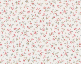 Westfalen Renforcé Mille Fleurs tiny branches pastel red 014006904 New!