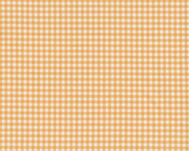 Westfalen Cotton geruit Singapur yellow-wit W963500 Oko-Tex Nieuw