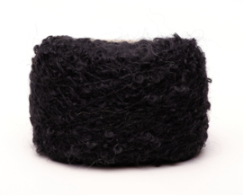 Adèles Kid Mohair Bouclé "Black" Nieuw!